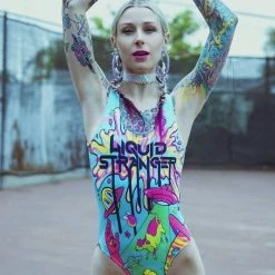 LIQUID STRANGER X SCUMMY BEARS - WEIRD & WONDERFUL - BODY SUIT