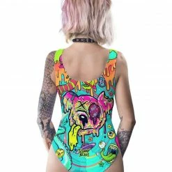 LIQUID STRANGER X SCUMMY BEARS - WEIRD & WONDERFUL - BODY SUIT