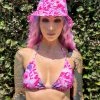 Scummy Bears TOPS OISHI - GLAMOFLAGE (PINKU) - BIKINI TOP