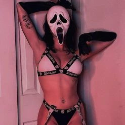 Scummy Bears OISHI - TECH BIKINI TOP (WHITE/BLACK) TOPS 7 Scummy Bears OISHI - TECH BIKINI TOP (WHITE/BLACK) TOPS