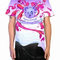 CLOTHES AND STUFF CHAMPAGNE DRIP X SCUMMY BEARS - BOTTLE DROP (DAY CLUB) - LONG TEE