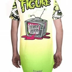 FIGURE X SCUMMY BEARS - TERRORVISION (GREEN) - LONG TEE