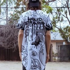 LIQUID STRANGER X SCUMMY BEARS - WEIRD & WONDERFUL (NIGHT) - LONG TEE