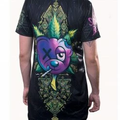 Scummy Bears CLOTHES AND STUFF MI+U - IVY BEAR (OG GREEN) - LONG TEE