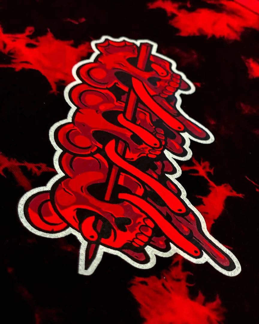 Scummy Bears OISHI - FRENCH FRIED POTETO (GOSU) - TIE-DYE LONG TEE CLOTHES AND STUFF 4 Scummy Bears OISHI - FRENCH FRIED POTETO (GOSU) - TIE-DYE LONG TEE CLOTHES AND STUFF