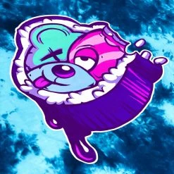 Scummy Bears OISHI - SCUMMY ROLL (AOI) - TIE-DYE LONG TEE 6 Scummy Bears OISHI - SCUMMY ROLL (AOI) - TIE-DYE LONG TEE