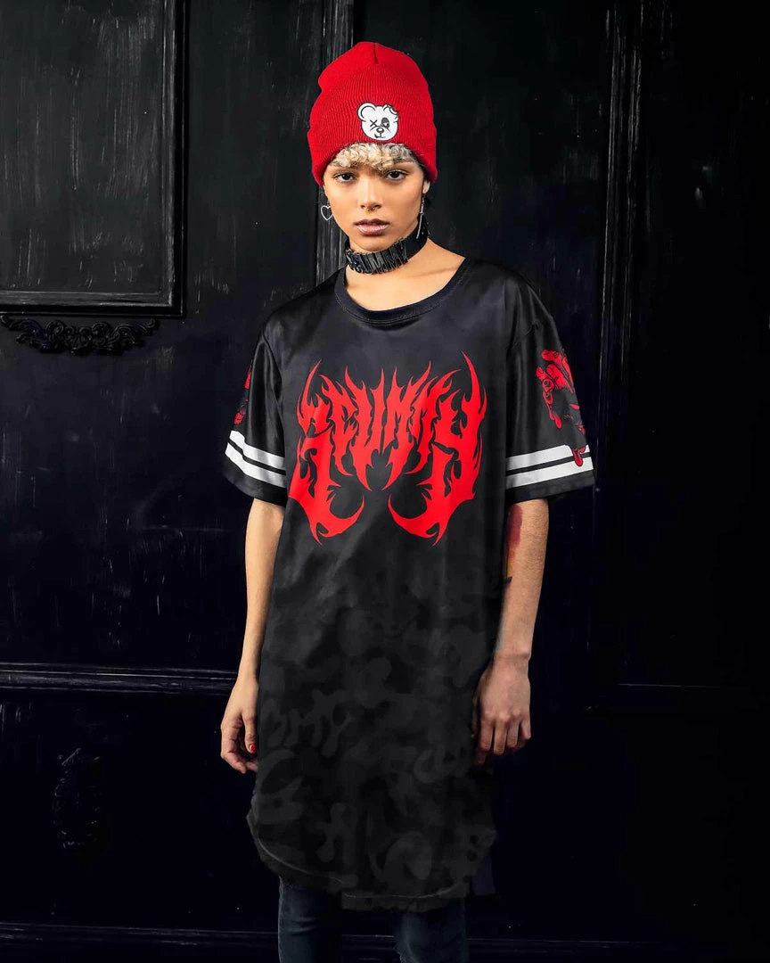 Scummy Bears CLOTHES AND STUFF OISHI - YUMMY YAKI CHIZU - LONG TEE 1 Scummy Bears CLOTHES AND STUFF OISHI - YUMMY YAKI CHIZU - LONG TEE