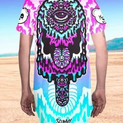 Scummy Bears POPSISKULLS - MELTED DREAMS - LONG TEE