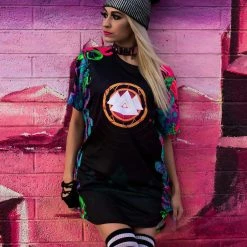 WAKAAN X SCUMMY BEARS - ANCIENT ALIENS - LONG TEE CLOTHES AND STUFF