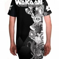 CLOTHES AND STUFF WAKAAN X SCUMMY BEARS - THE GREAT MYSTERY - LONG TEE