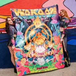 TAPESTRIES WAKAAN X SCUMMY BEARS - ANCIENT ALIENS - TAPESTRY